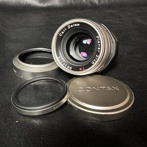 【美品】コンタックス CONTAX Carl Zeiss カール ツァイス Planar F2 45mm