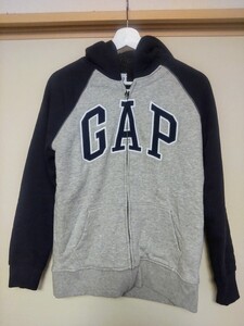 GAP KIDS 160センチ スウェット フルジップ 　裏ボア　冬物　中古品