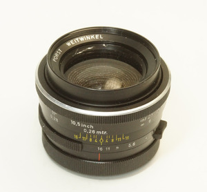 西ドイツ製 PORST WETWINKEL 1:3.5/35mm M42 4NB-NS ENNA Lithagon