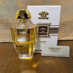 廃盤 クリード アクアオリジナル アイリスチュベローズ CREED AQUA ORIGINALE IRIS TUBEREUSE EDP 100mlボトル　イリス