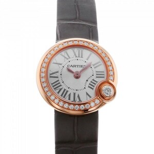 カルティエ Cartier バロンブラン バロン ブラン ドゥ WJBL0006 シルバー文字盤 新品 腕時計 レディース