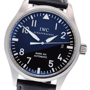 IWC IWC SCHAFFHAUSEN IW325501 パイロットウォッチ マークXVI デイト 自動巻き メンズ 保証書付き_845302