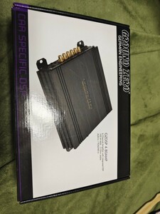 【未使用品】GROUND ZERO GZDSP 4.80AMP DSP 4chパワーアンプ内蔵8chデジタルシグナルプロセッサー