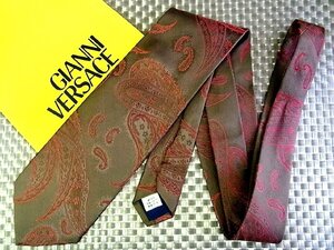 ★2665S★新品【ペイズリー 柄】ヴェルサーチ【GIANNI VERSACE】ネクタイ