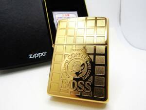 サントリー BOSS ボス コーヒー 金のボス zippo ジッポ 2003年 未使用