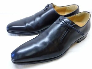 18 美品 MAGNANNI（マグナーニ） ◆ メンズ ドレスシューズ サイズ43 約27cm レザー 黒 ブラック シューズ ビジネス □6K