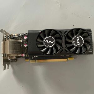 MSI GeForce GTX 1050 2GT LP ビデオカード　JX