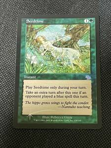 ★MTG★ジャッジメント 種蒔き時/Seedtime★Foil★英語1枚