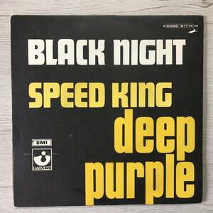 BELGIUM DEEP PURPLE BLACK NIGHT ベルギー盤