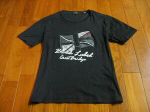 美品　ブラックレーベルクレストブリッジ　黒　Tシャツ　b191