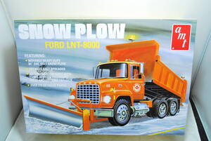 △　希少！未組立　AMT/ERTL　1/25　フォード　LNT-8000　SNOW PLOW (スノー プラウ)　トラック　エンジン付　海外製　△