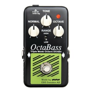 オクターバー ベースエフェクター EBS OCTABASS BLUE LABEL ベース用エフェクター オクタベース ブルーラベル