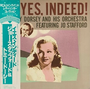 ♪試聴♪Tommy Dorsey And His Orchestra Featuring Jo Stafford / Yes, Indeed!