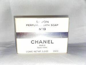 未開封　シャネル　ＣＨＡＮＥＬ　Ｎ°１９　バスソープ　石けん　１５０ｇ