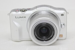 パナソニック ミラーレス一眼カメラ LUMIX GF3 レンズセット シェルホワイト DMC-GF3W-W #0093-1248