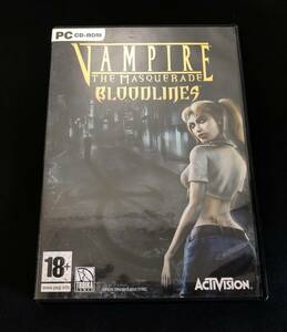 Vampire The Masquerade Bloodlines 欧州版 フランス ヴァンパイア マスカレイド ブラッドライン ホラー FPS アクション アドベンチャー