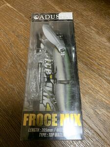 新品【ADUSTA・アダスタ】FORCE MIX(フォースミックス)ショットビッグベイトクローラー ルアー ①