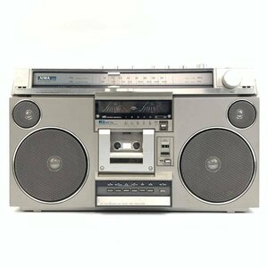 AIWA アイワ CS-75X 昭和レトロ 大型ラジカセ◆簡易検査品