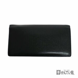 LOUIS VUITTON ルイ・ヴィトン M32572 ポルトフォイユブラザ 二つ折り財布 ブラック系 小銭入れ有り 札入れ カード入れ クリックポスト発送