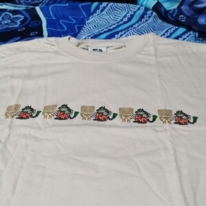 クリバンキャット　ハワイ　TIKI ベージュ　Tシャツ