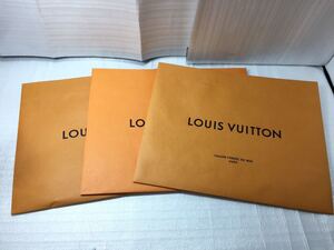 6496 LOUIS VUITTON ルイヴィトン 袋 ショップ袋 から袋 3点セット 48×12×39