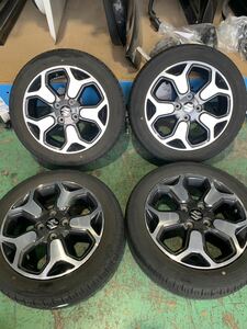 送料無料 スズキ MR41S ハスラー純正 165/60R15 77H DUNLOP ENASAVE 15×4.5J OFF+45 2020/11 4本セット