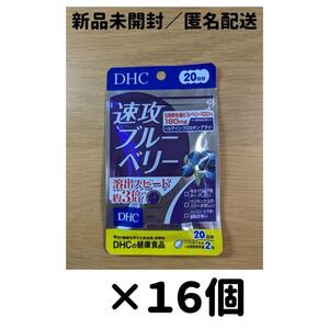 【１６個セット】DHC 速攻ブルーベリー 20日分