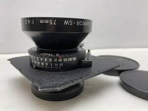 Nikon Nikkor-SW 75mm F4.5 ニコン ニッコール レンズ