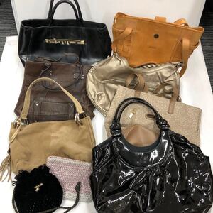 鞄　ポーチ　まとめ売り　 9点　ハンドバッグ　 ショルダー　FURLA フルラ　agnes.b アニエスベー　BREE ブリー　ノーブランド　など