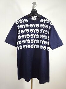 eye COMME des GARCONS JUNYA WATANABE (アイ コム デ ギャルソン ジュンヤ ワタナベ マン) 日本製　ロゴ Tシャツ　 サイズL　送料185円