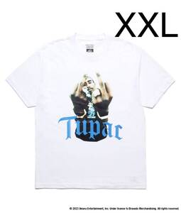 即決 XXLサイズ wackomaria tupac 2pac Tシャツ 白 ワコマリア