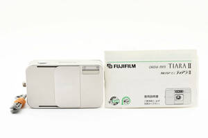 【FUPS-02】Fujifilm TIARA II 富士フィルム ティアラ コンパクト フィルムカメラ 