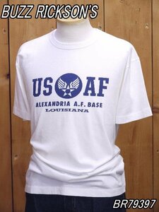新品 バズリクソンズ U.S.AIR FORCE Tシャツ ホワイト M BR79397 buzzrickson