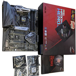 【中古】ASUS ROG MAXIMUS X HERO (WI-FI AC) [LGA1151 インテル第8、9世代用]