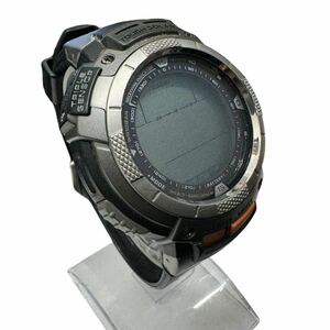 13674 腕時計 CASIO カシオ PRO TREK プロトレック 2891 PRW-1000J タフソーラー デジタル トリプルセンサー メンズ 動作未確認