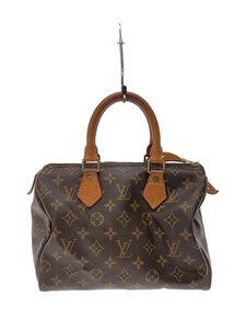 LOUIS VUITTON◆1)スピーディ25_モノグラム・キャンバス_BRW/PVC/BRW