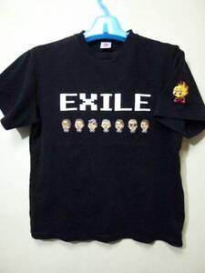 EXILE PERFECT YEAR 2008 LIVE Ｔシャツ・黒（エグザイル初期メンバーHIRO MATSU USA MAKIDAI ATSUSHI）