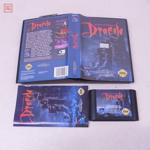 動作保証品 MD メガドライブ GENESIS 海外版 ドラキュラ BRAM STOKER’S Dracula ソニー SONY IMAGESOFT 箱説付【10