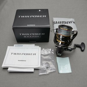 【その他】SHIMANO（シマノ）　20　TWIN POWER ツインパワー 4000MHG スピニングリール　中古品