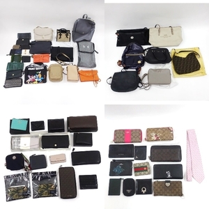 148U554★中古品 【おまとめ】ブランドバッグ/財布/小物類 計58点！GUCCI/LOUIS VUITTON/CELINE/COACH/PORTER/PRADA/PORTER 他