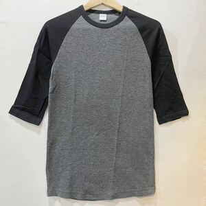 メール便可能! 美品! OUTDOOR PRODUCTS (アウトドアプロダクツ) ボブ袖 ラグラン Tシャツ (L) BLACK | Mens メンズ ブラック 黒