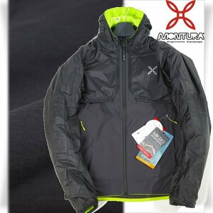 新品1円～★定価3.8万 MONTURA モンチュラ メンズ はっ水 防風 ストレッチ ジップブルゾン S フード SPEED FLY CONVERT JACKET◆M1047◆