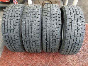 パF4508■195/65R15 91Q　4本価格　DUNLOP WINTER MAXX 02　送料無料 冬 ’18年 8.5分山 プリウス アテンザ セレナ ステップワゴン ノア