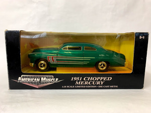 Ertl 1951 マーキュリー チョップトップ 1/18＊Rat Hot Rod ムーンアイズ MOONEYES 50