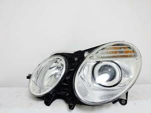 程度良好 バラスト付き ベンツ Eクラス W211 後期 HID ヘッドライト ヘッドランプ 左 左側 LH ①