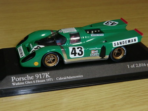 1/43 ポルシェ Porsche 917K #43 Watkins Glen 6h 1971 