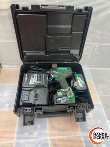 ▼HiKOKI/ハイコーキ WR36DC(2XP) マルチボルト 36V コードレスインパクトレンチ【中古】