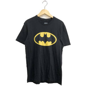 【980円スタート】USA 古着 半袖 Tシャツ BATMAN ブラック 黒 メンズS バットマン アメコミ DCコミックス 古着卸 激安 BA1157