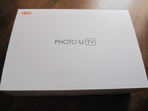 未使用新品 PHOTO-U TV au/ZTS11SWA防水防塵フォトユーテレビ