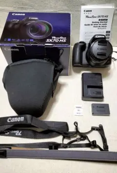 【美品】Canon PowerShot SX70 HS デジタルカメラ おまけ付